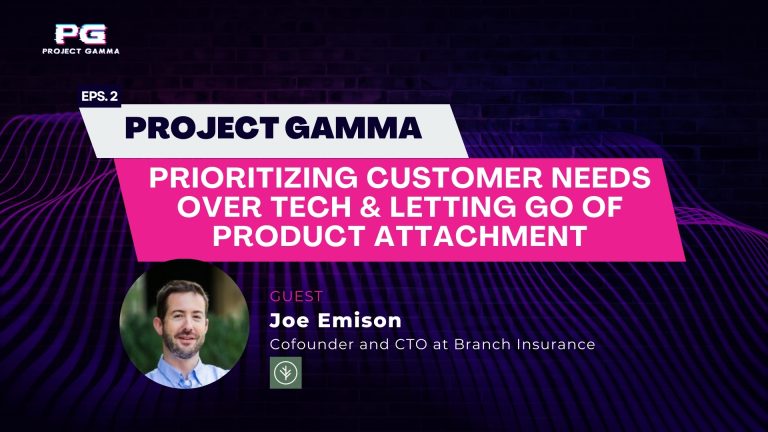 Project Gamma Podcast - Joe Emison